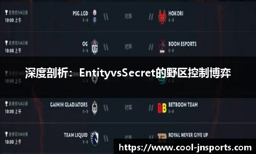 深度剖析：EntityvsSecret的野区控制博弈